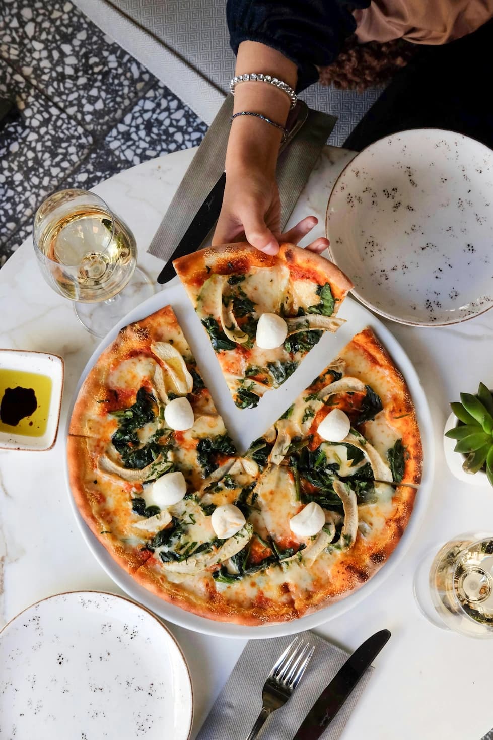 Mushroom Medley Pizza